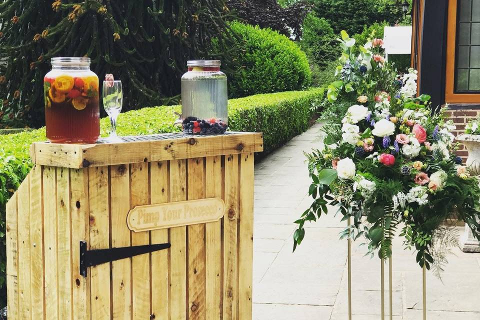 Welcome drinks