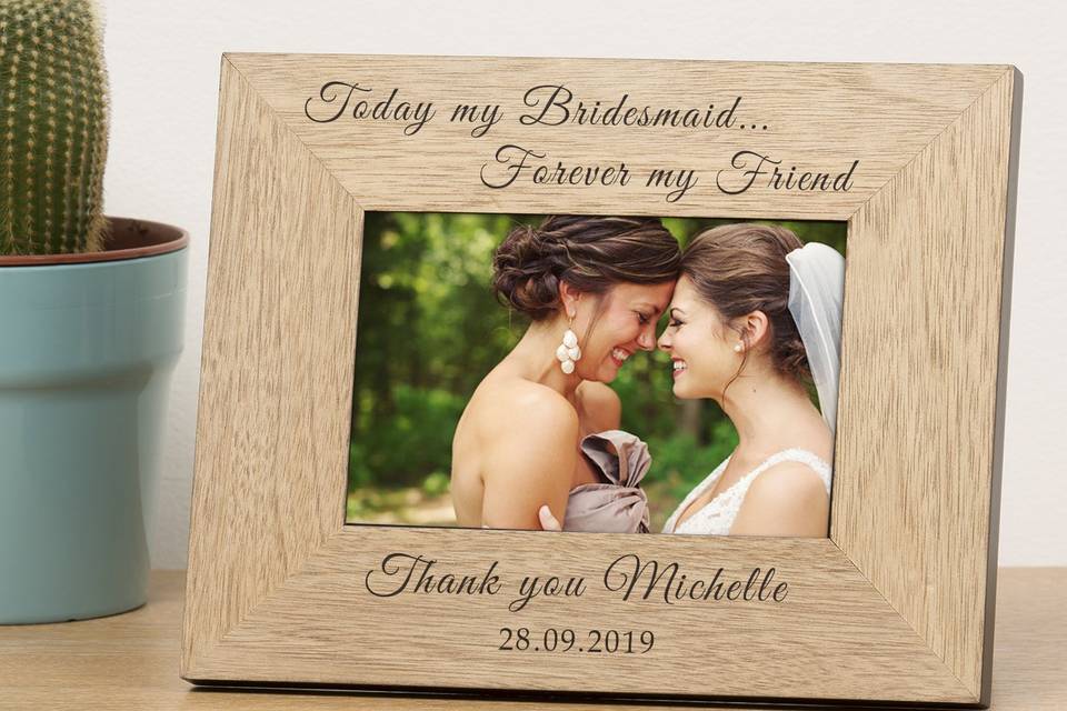 Bridesmaid Photo Frames