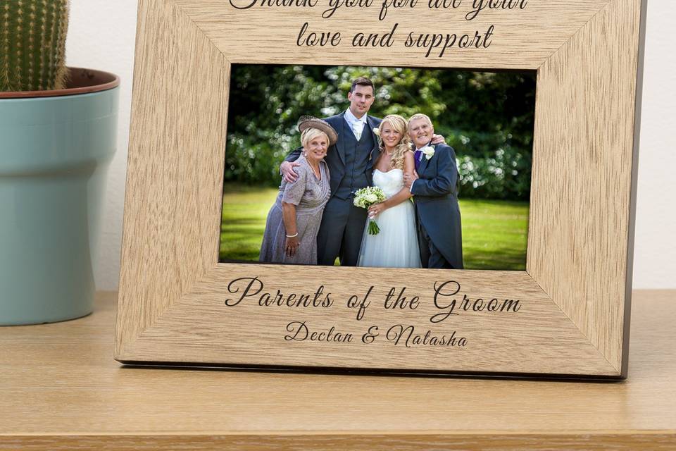 Thank You Photo Frames