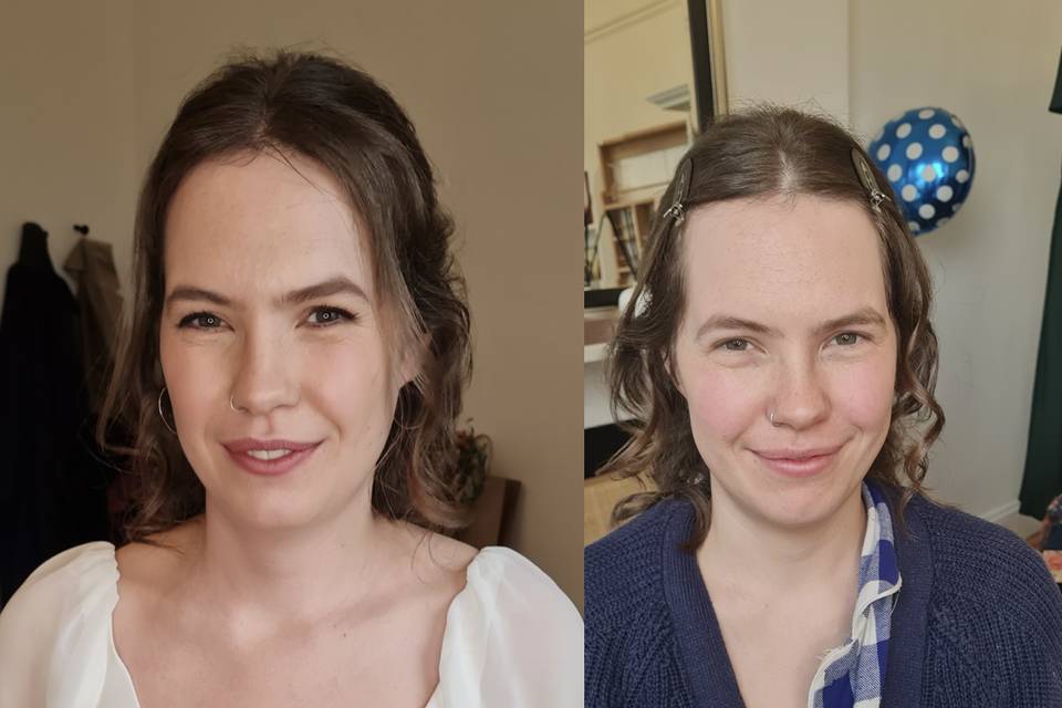 Bridal hair and makeup