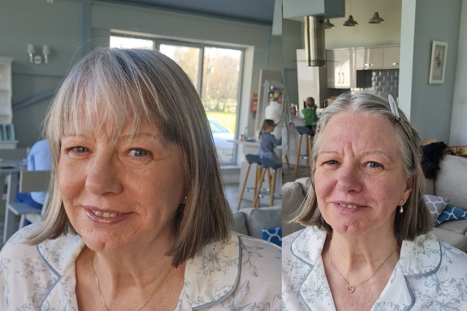 Mother of the bride makeup