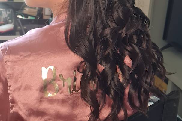 Bridesmaid hair