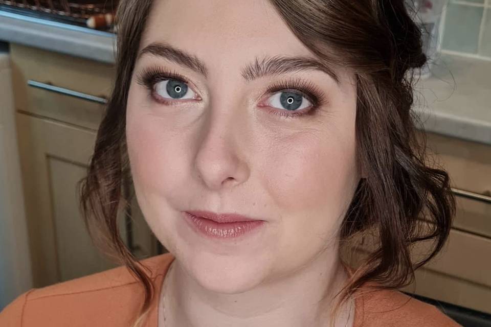 Wedding guest makeup