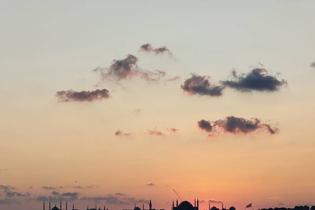 Sunset in Istanbul