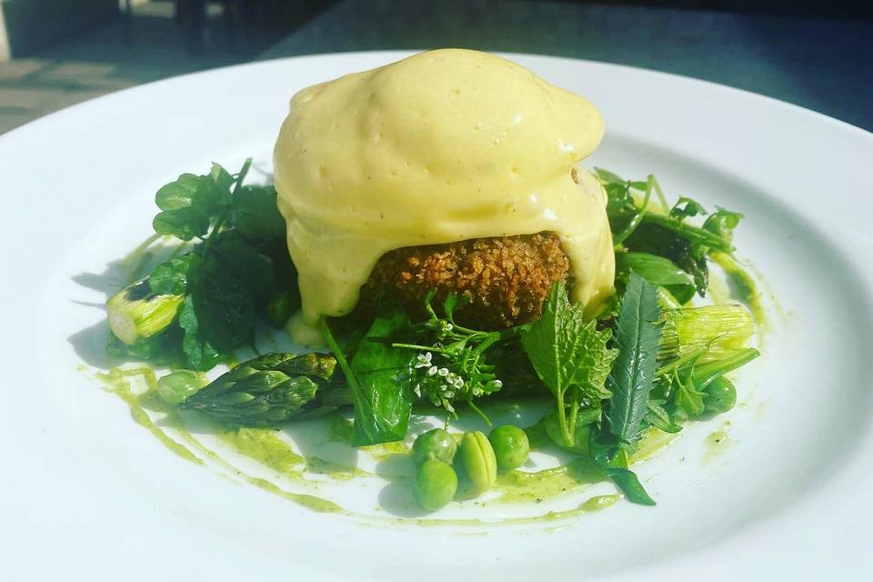 Salmon fish cake