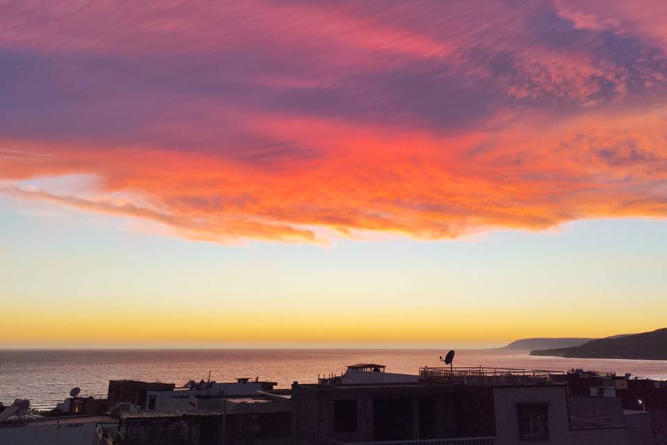 Sunset in Morocco