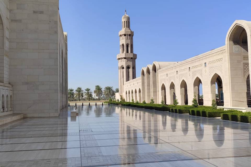 The Sultan Qaboos Grand Mosque
