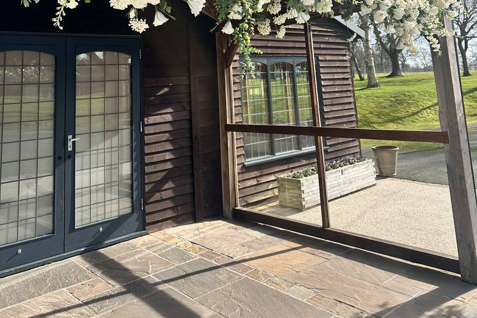Enchanted outdoor beam