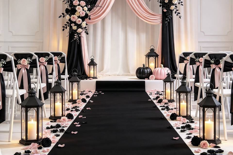 Aisle decor