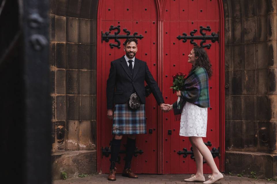 Edinburgh engagement shooting