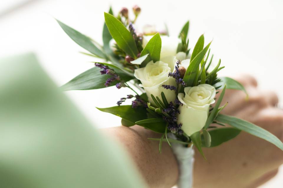 Floral arrangements bridesmaid