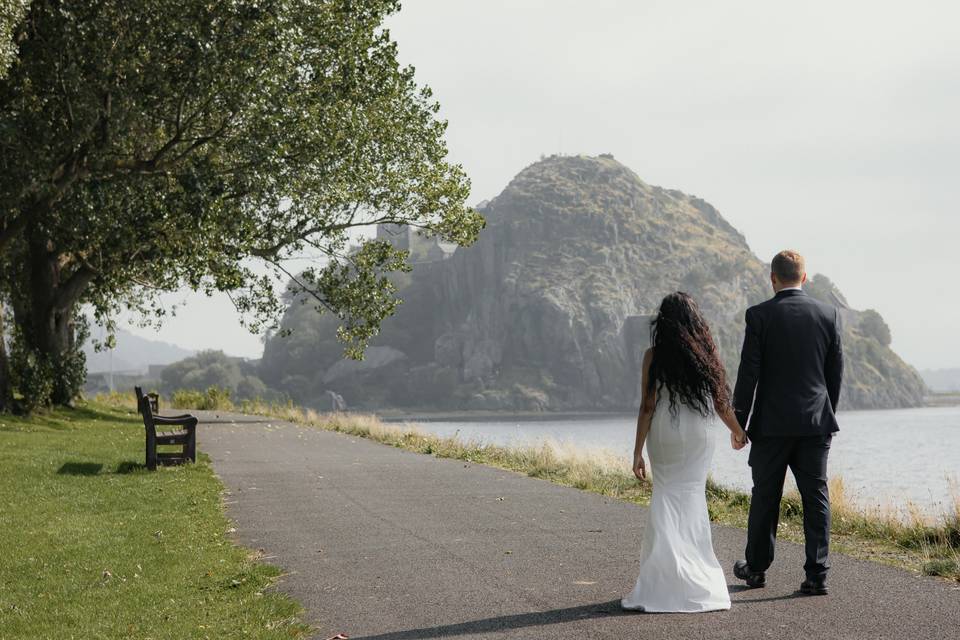 Couple photo session in nature