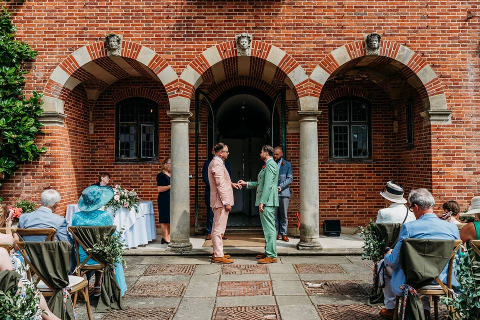 Iceberg Terrace Ceremony