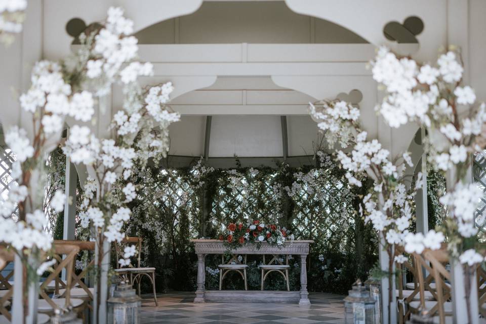 Pergola ceremony