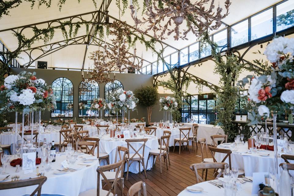 Orangery wedding breakfast