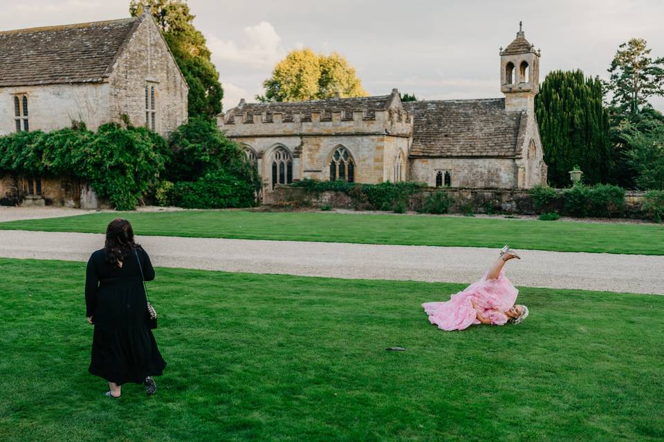 Brympton House wedding