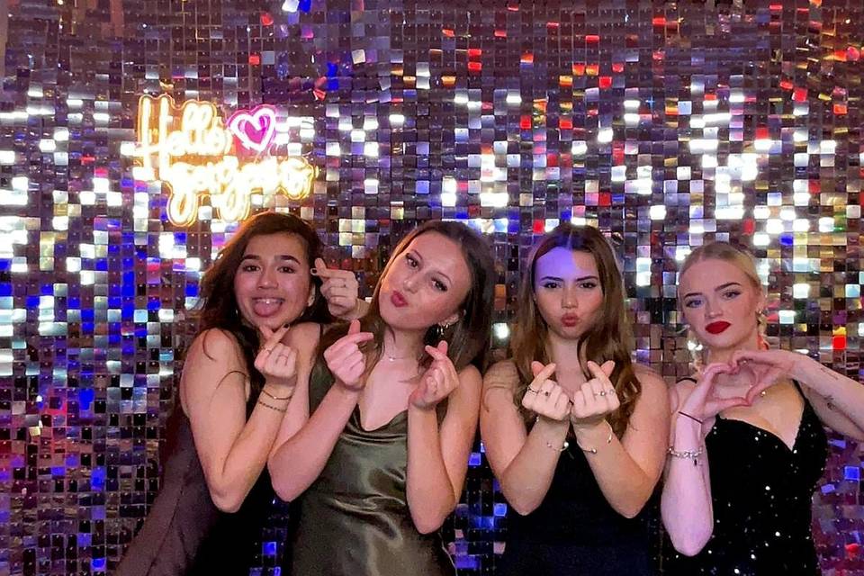 Choose a funky neon sign