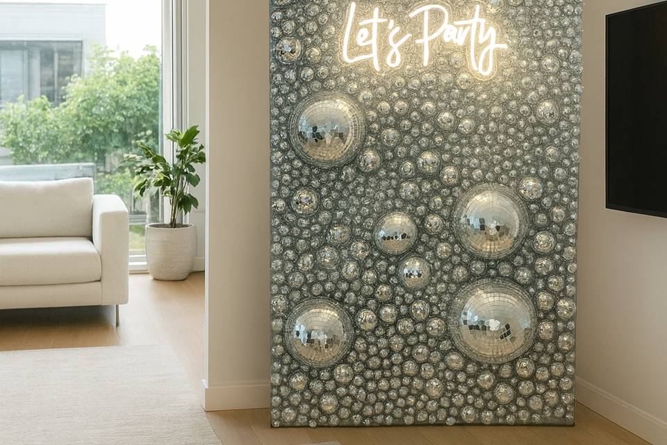 Stunning Disco backdrop