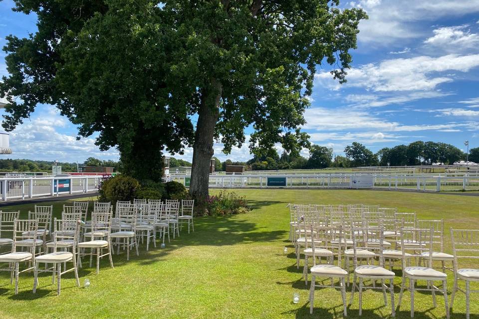 Unique ceremony spaces