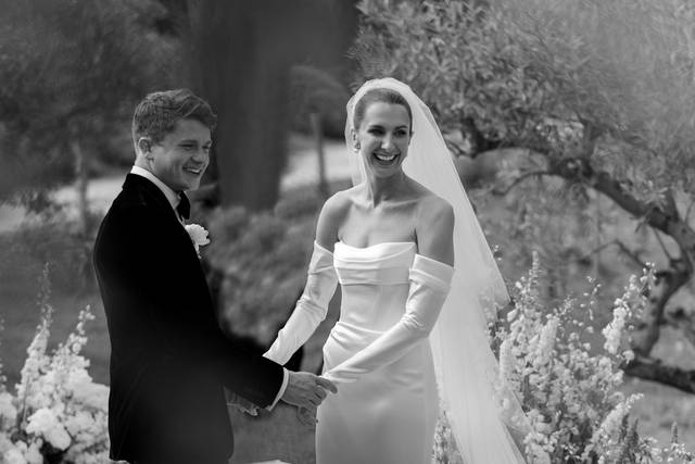 Black anf white ceremony