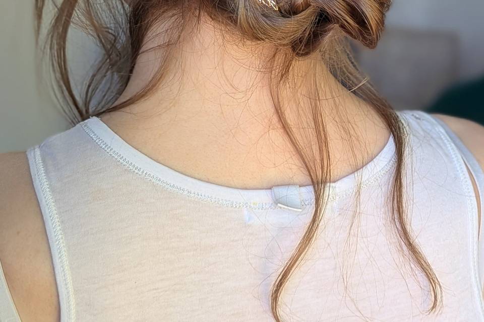 Fishtail bun