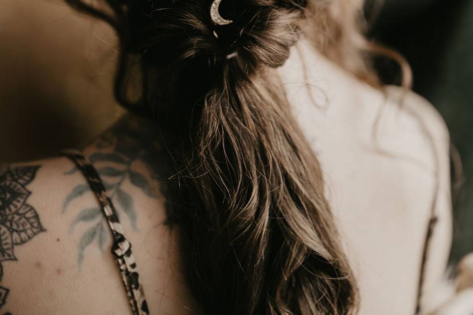 Boho hairstyle