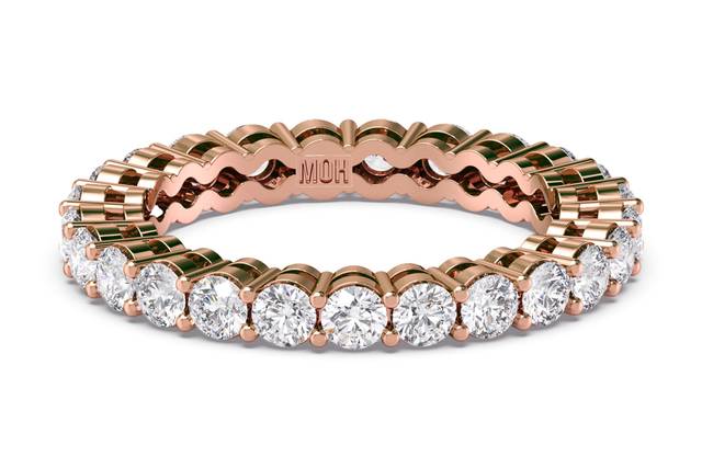 Round Diamond Eternity Ring