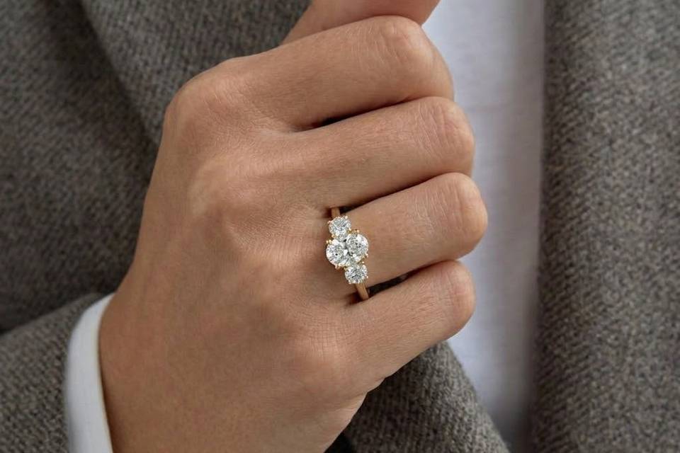Trilogy Diamond Ring