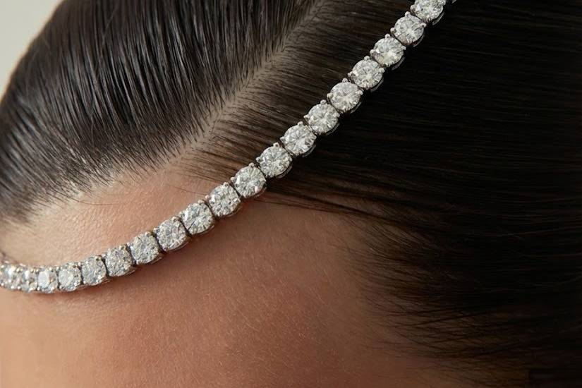 Tennis Diamond Necklace
