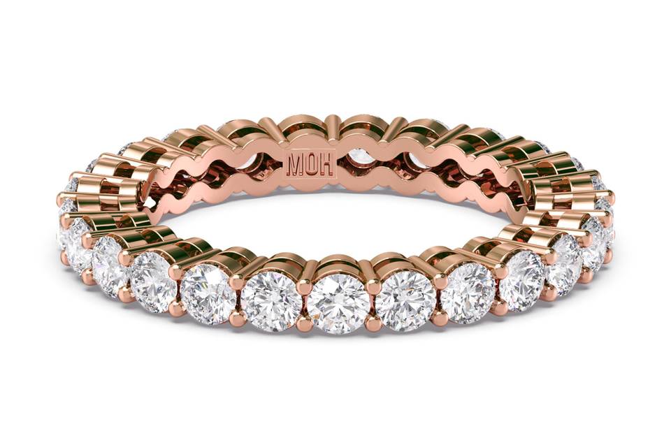 Round Diamond Eternity Ring