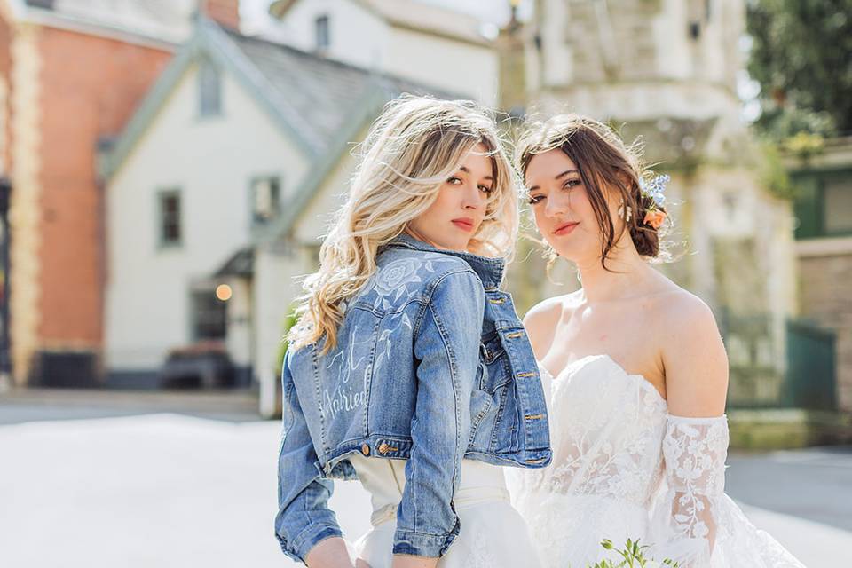 Wedding in Hay