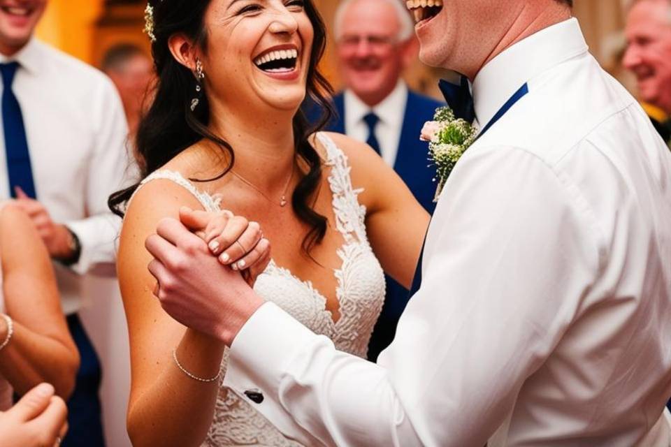 The new Mr & Mrs Price.