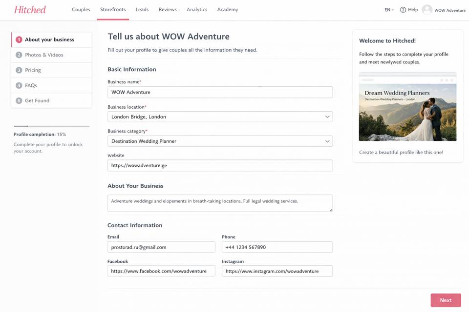 Legal documentation and planni