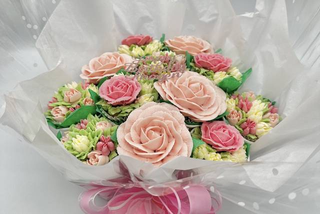 Floral Cupcake Bouquet