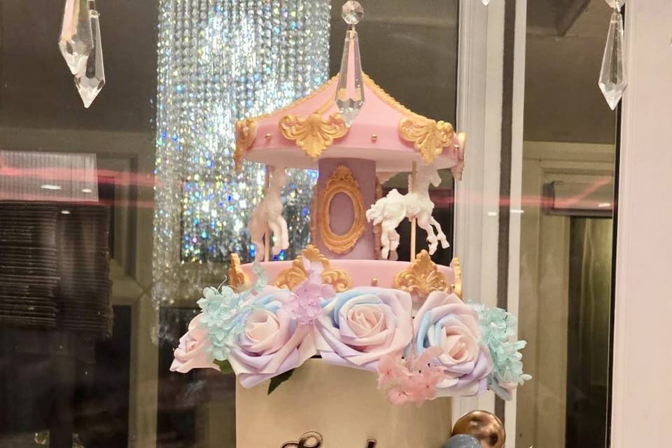 Two-tier Birthday Cake
