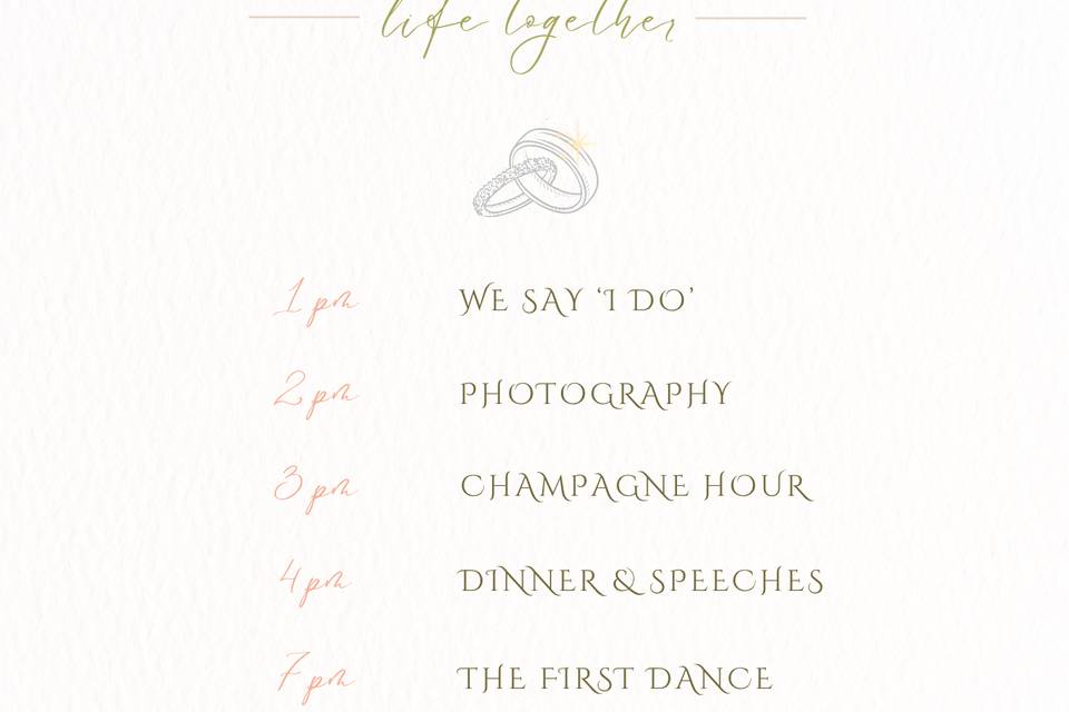 Wedding Invite for J&T (back)