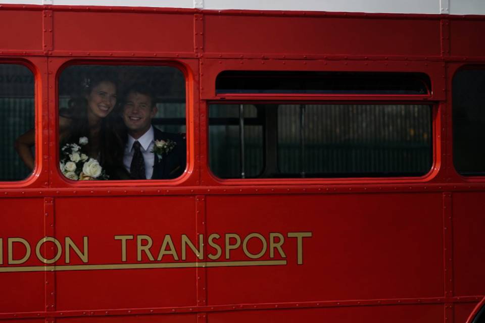 All about the wedding bus