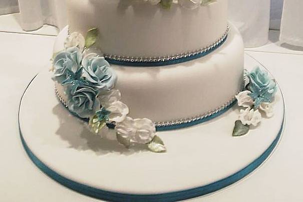 Blue Moon Wedding Cake