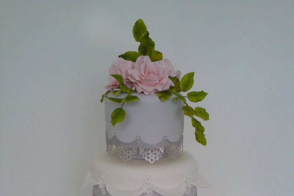 Wedding Waltz Wedding Cake