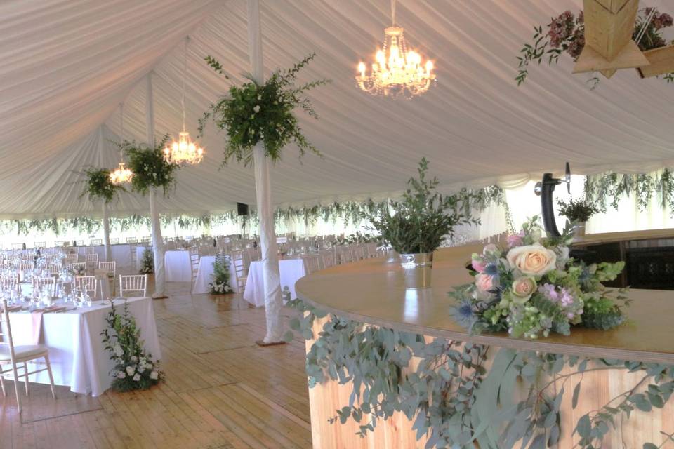 Marquee Wedding Styling