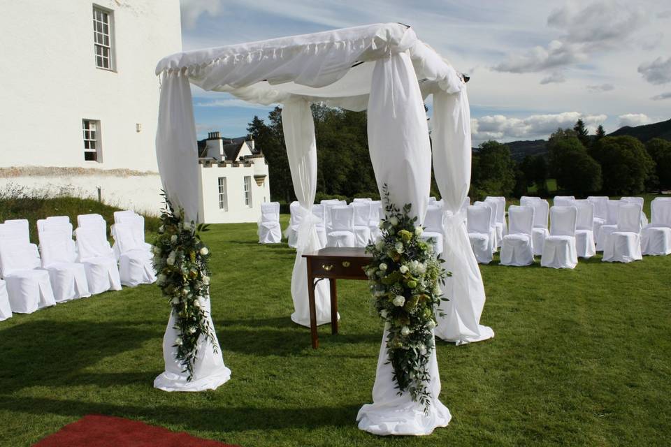 Marquee Wedding Styling