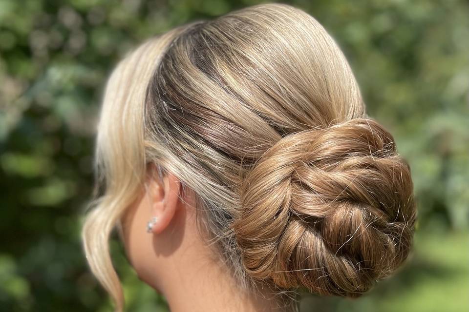 Bridesmaid buns