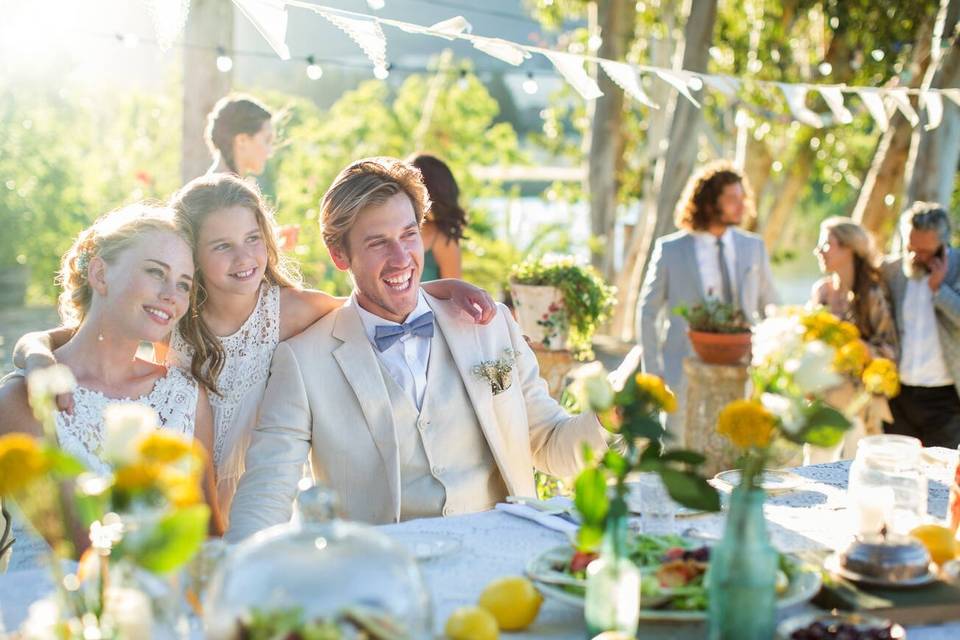 Wedding top table