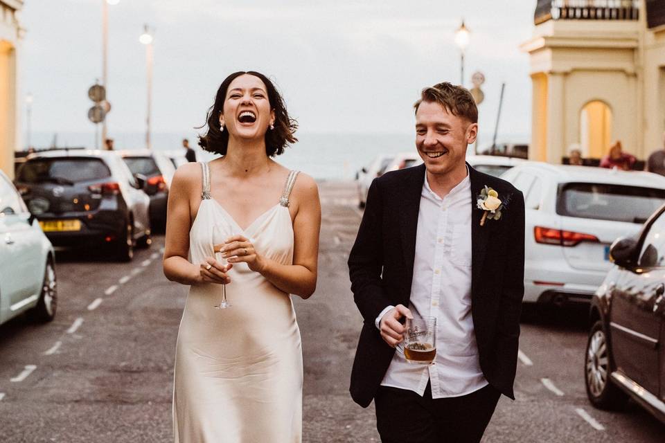 Relaxed Couple's Photos