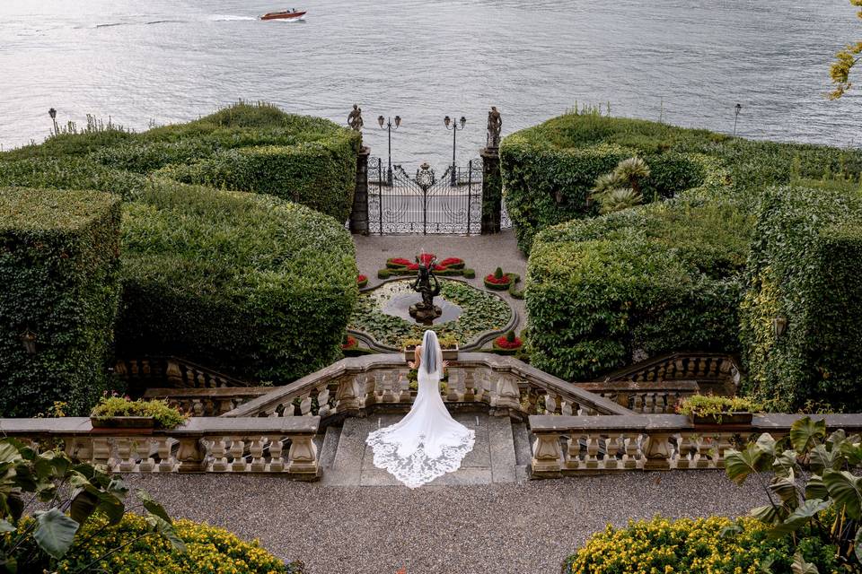 Lake como wedding