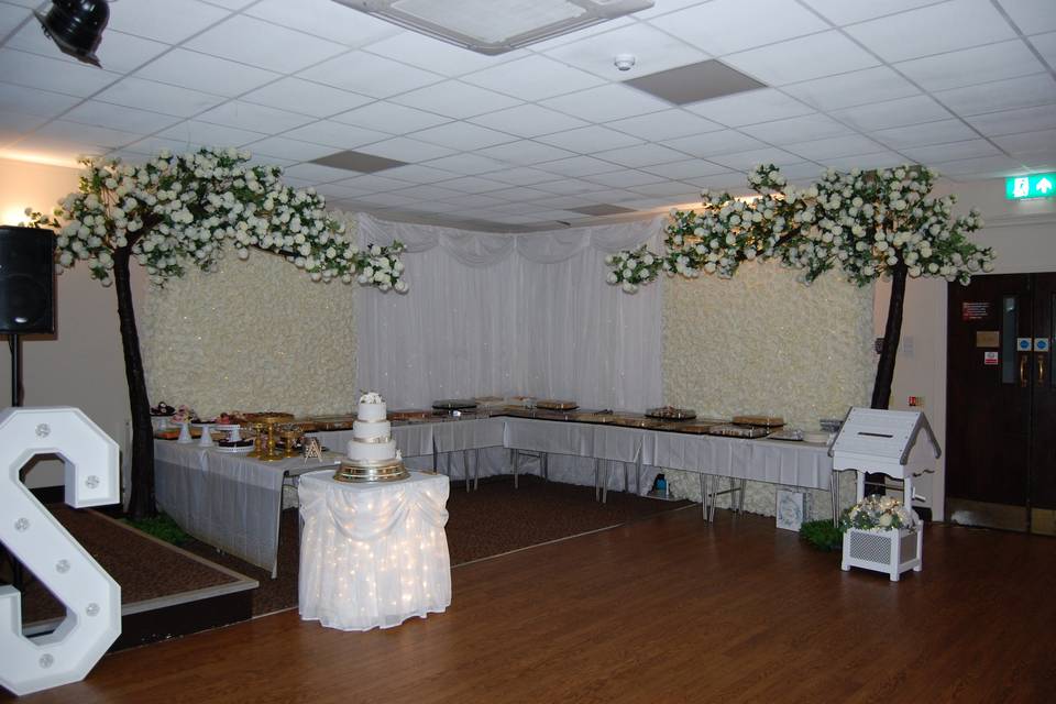 Wedding set up