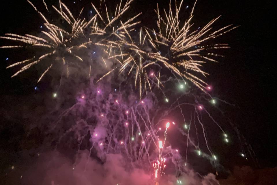 Beautiful fireworks