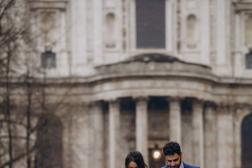 Wedding at St Pauls