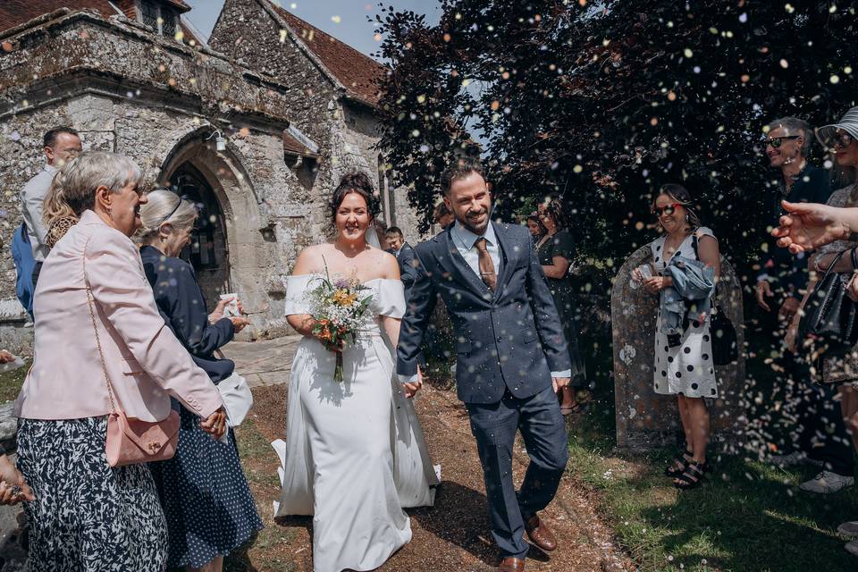 Emma & Sam - Arreton Church