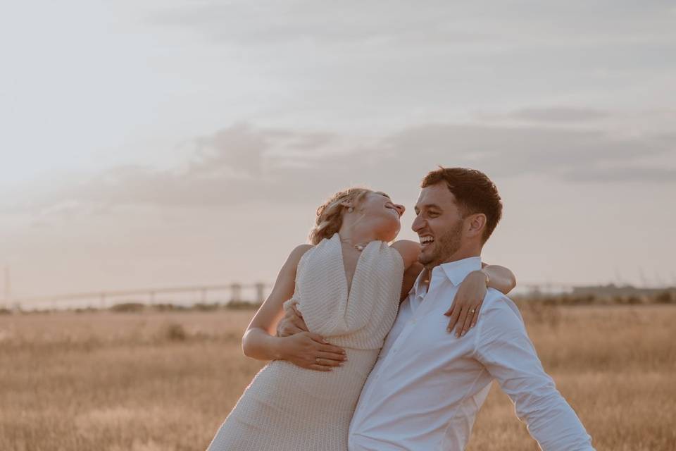 Bride and groom